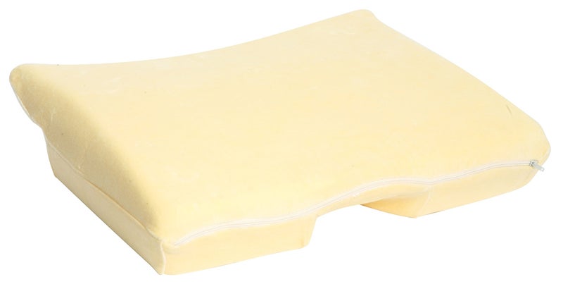 Better Sleep Pillow Better Sleep Pillow Memory Foam 35 Thick Foam  Patented ArmTunnel Design Improves Hand and Arm Circulation  Neck Pain Relief  Perfect Side and Stomach Sleeper Pillow  Bed Pillow Cream 