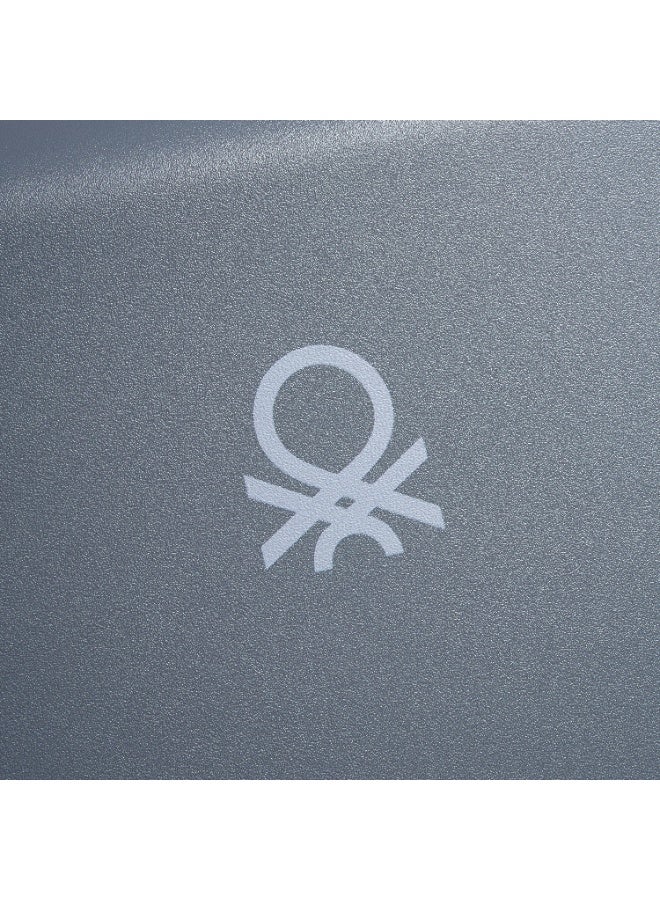 ديلسي حقيبة سفر صلبة بعجلات مزدوجة من يونايتد كولورز أوف بينيتون – مقصورة طائرة مقاس 55 سم – لون أسيير (فضي) - Image 5