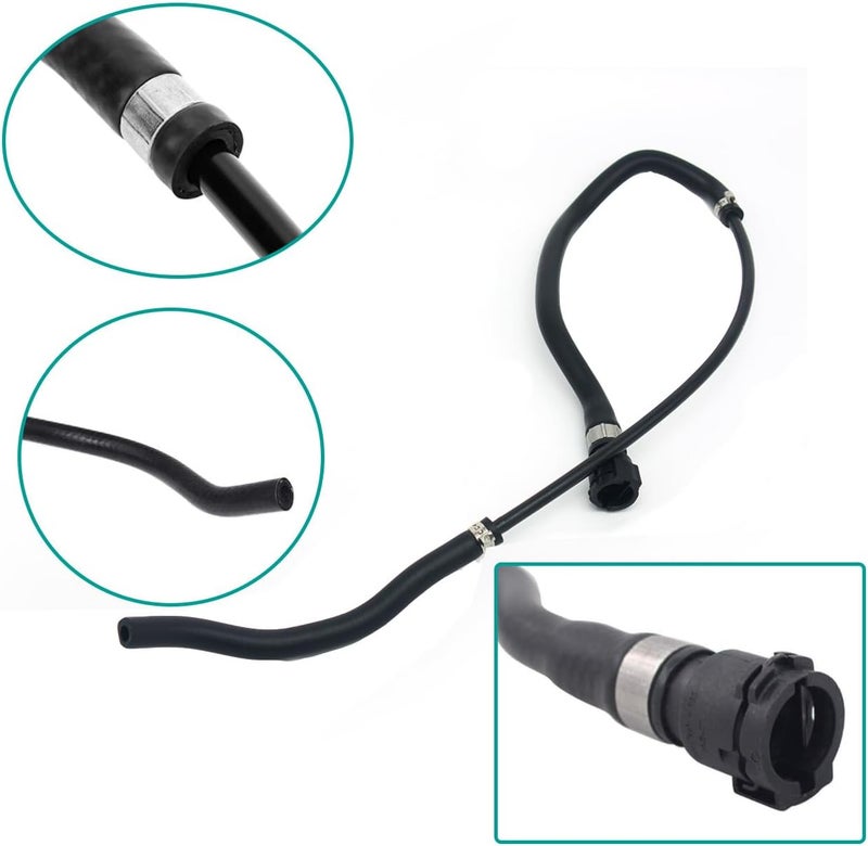 koxuyim Expansion Tank to Upper Radiator Coolant Hose for BMW 17127618510 - Image 4