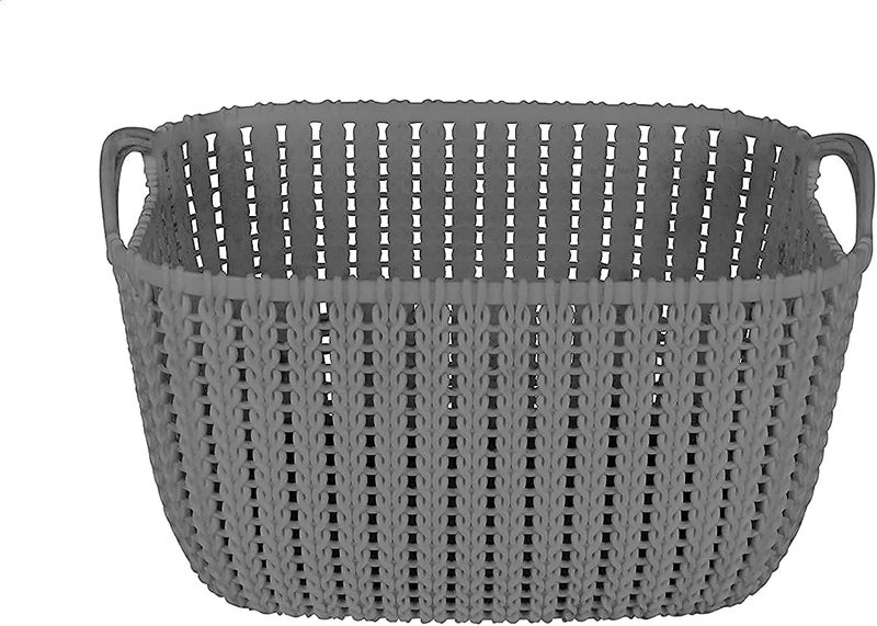 El Helal & Star Turt large bread basket (gray)