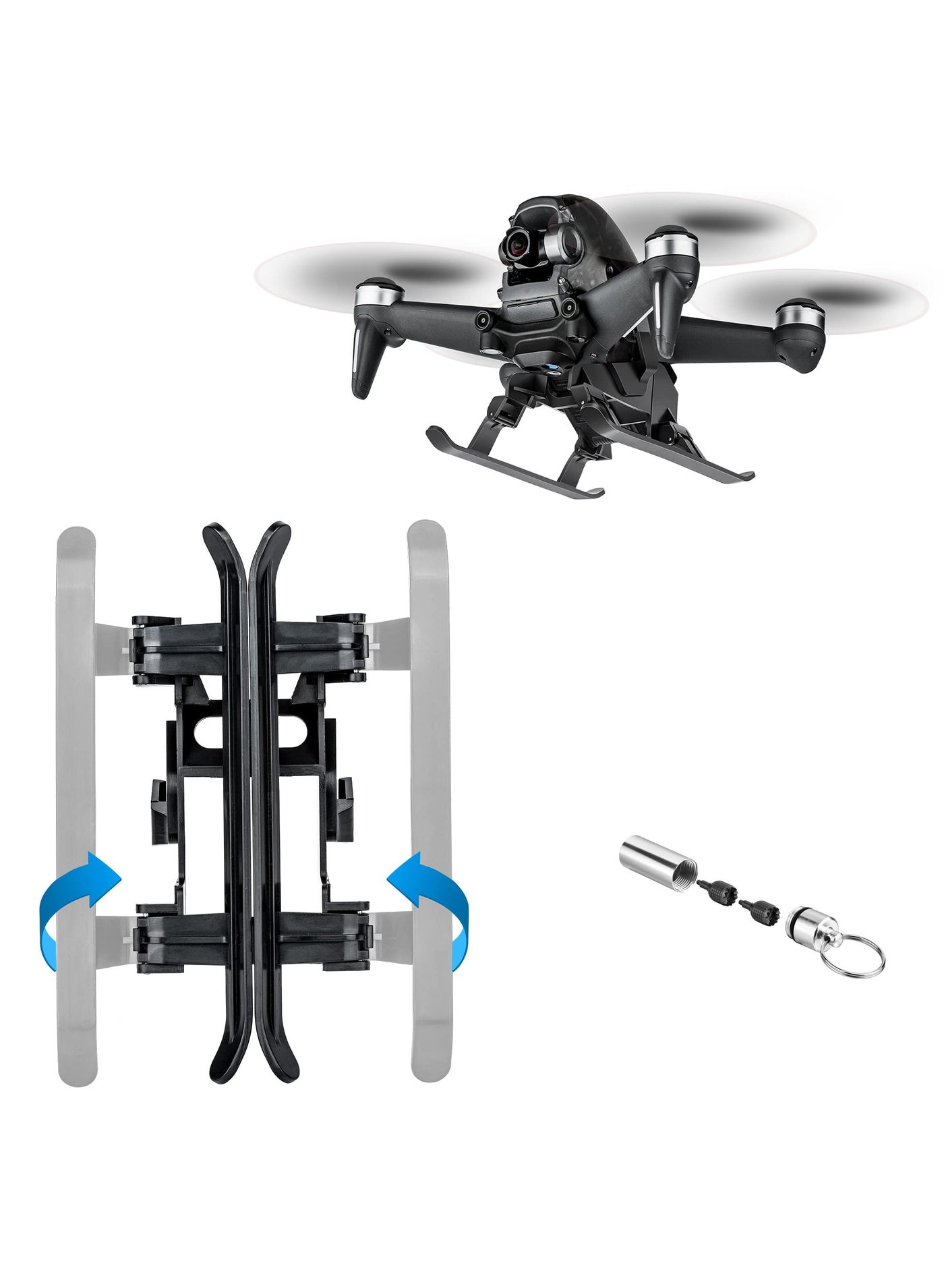 SOLARAE SOLARAE Landing Gear Leg For Dji Fpv Drone ZA526D6B9CAC526420FD0Z