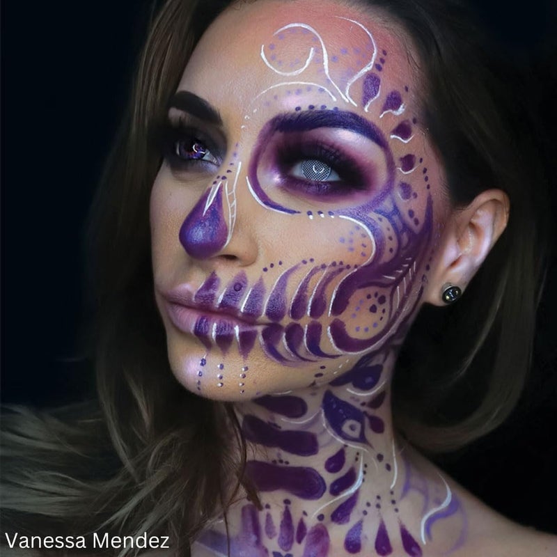 Mehron Color Cups Face and Body Paint - Purple - Image 2