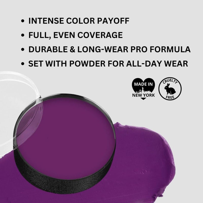 Mehron Color Cups Face and Body Paint - Purple - Image 3