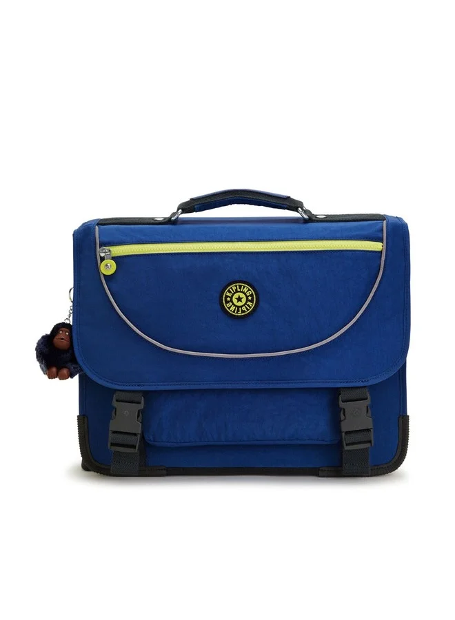 kipling Preppy Blue Ink Combo Backpack