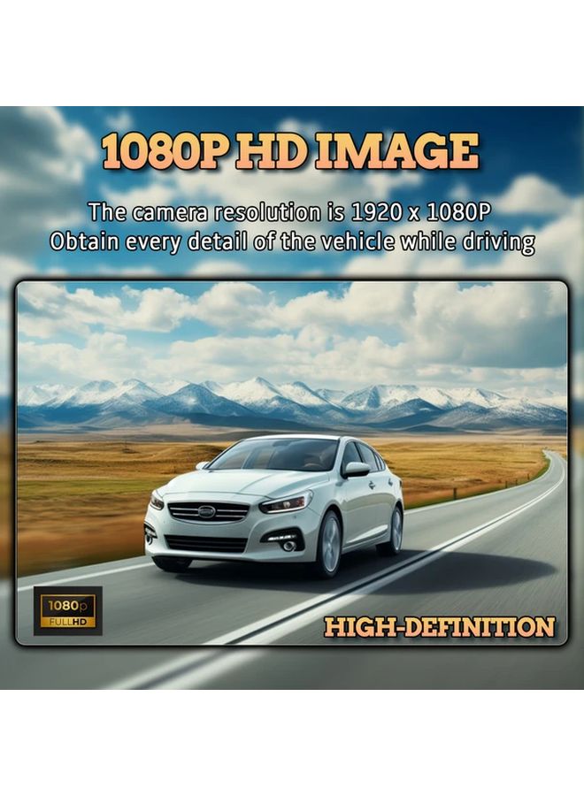 كاميرا داش 360 درجة برؤية ليلاء عالية الوضوح نظام 4 كاميرات Y108 بدون بطاقة ذاكرة - Image 5