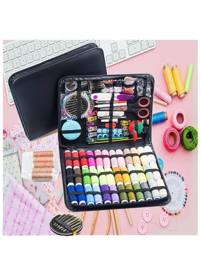 229-piece Sewing Tool Kit,  Premium Sewing Supplies , Sewing  Kit with 43 XL Thread Spools , Complete Repair Needle and Thread Kit