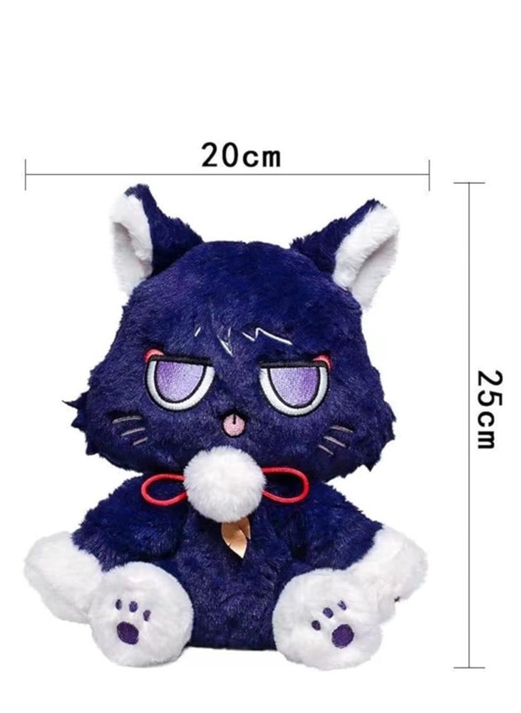 general Genshin Impact Skirmishers Loose Cat Cat Soft Anime Cat Plush Doll Pillow 9 Inch Birthday Gift Cute Fan Gift - Image 3