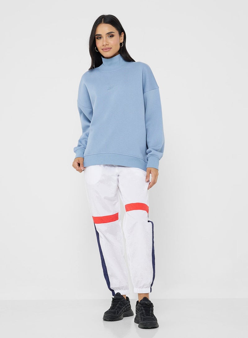 Reebok هاربر لونجلين رول نيك سويت شيرت - Image 4