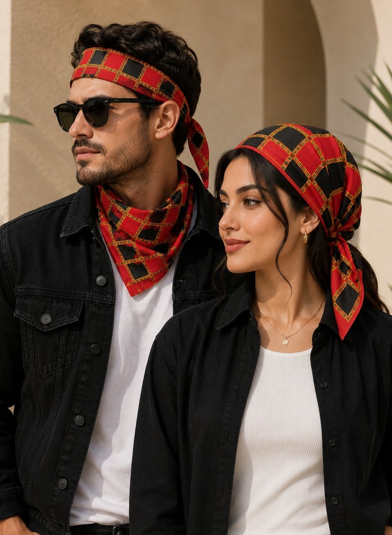 بندانة، وشاح رأس متعدد الاستخدامات، غطاء للرقبة، غطاء للوجه، سكارف للجنسين - Image 1