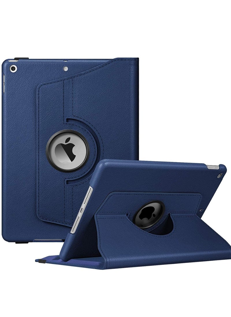 IAF ELTRAZONE Slim Stand Case for iPad Air 13-Inch M2 (2024) - Navy Blue, Smart Shell with Touch ID Support, Auto Wake/Sleep & Translucent Back - Image 1
