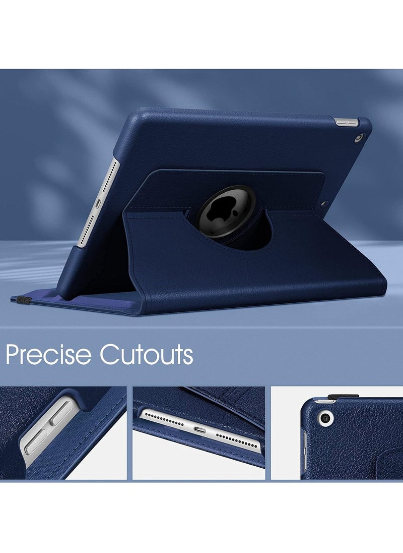 IAF ELTRAZONE Slim Stand Case for iPad Air 13-Inch M2 (2024) - Navy Blue, Smart Shell with Touch ID Support, Auto Wake/Sleep & Translucent Back - Image 2