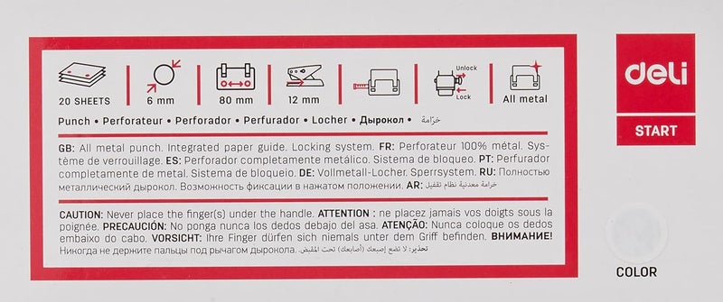 Deli E0102 Punch Lock System - Image 4