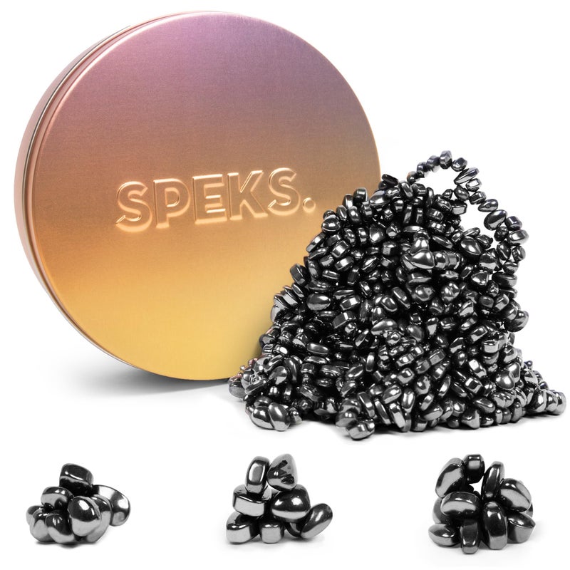 Speks سبكس الأصلية كراجز فيريت معجون 1000 حجر فيريت في علبة لعبة فidget لتخفيف التوتر لعبة حسية للمكتب للبالغين والمراهقين 14 تدرج وردي كبير - Image 3