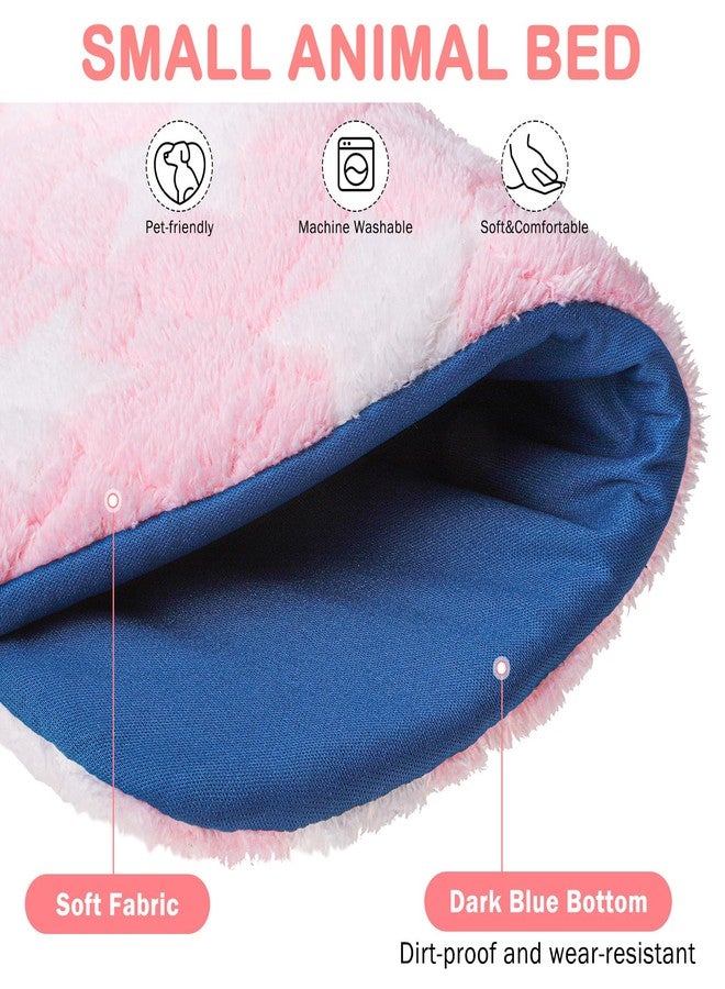 Homimp 2 Pack Guinea Pig Bed, Waterproof Reusable Small Animal Bed,Super Absorbent Pee Pad Mat for Rabbit Bunny Hamster Rat Hedgehog Chinchilla,Washable Fleece Cage Liners 12"x12" - Image 3