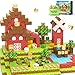 IGIVI 1 Magnetic Blocks Build Mine Magnet World Farm Animals Set 100PCS Vibrant Colorful Magnetic Blocks with Ultra Magnet Strength for Kids Ages 312 STEM Toys Ideal Gifts for 3 Years Old Boys Girls - Image 2