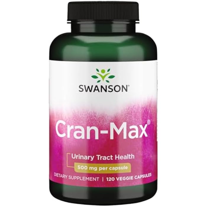 Swanson Cran-Max 500 Milligrams 120 Veg Capsules - Image 1