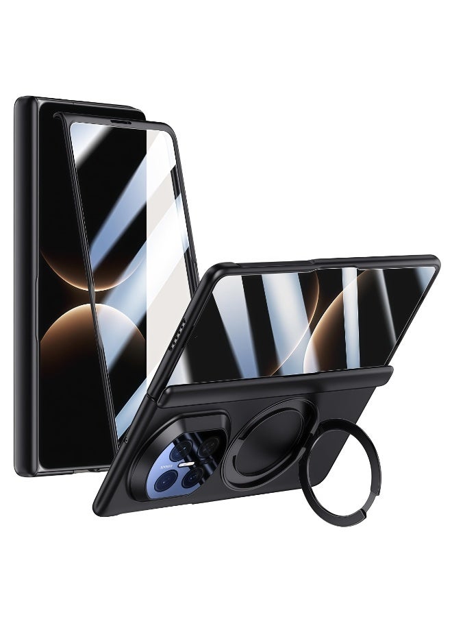 Case for HUAWEI Mate X7, Lightweight, Ultra-Thin Case with Built-in Screen Protector, Hinge Protection, Rotating Ring Holder, Wireless Charging Compatible - Image 1