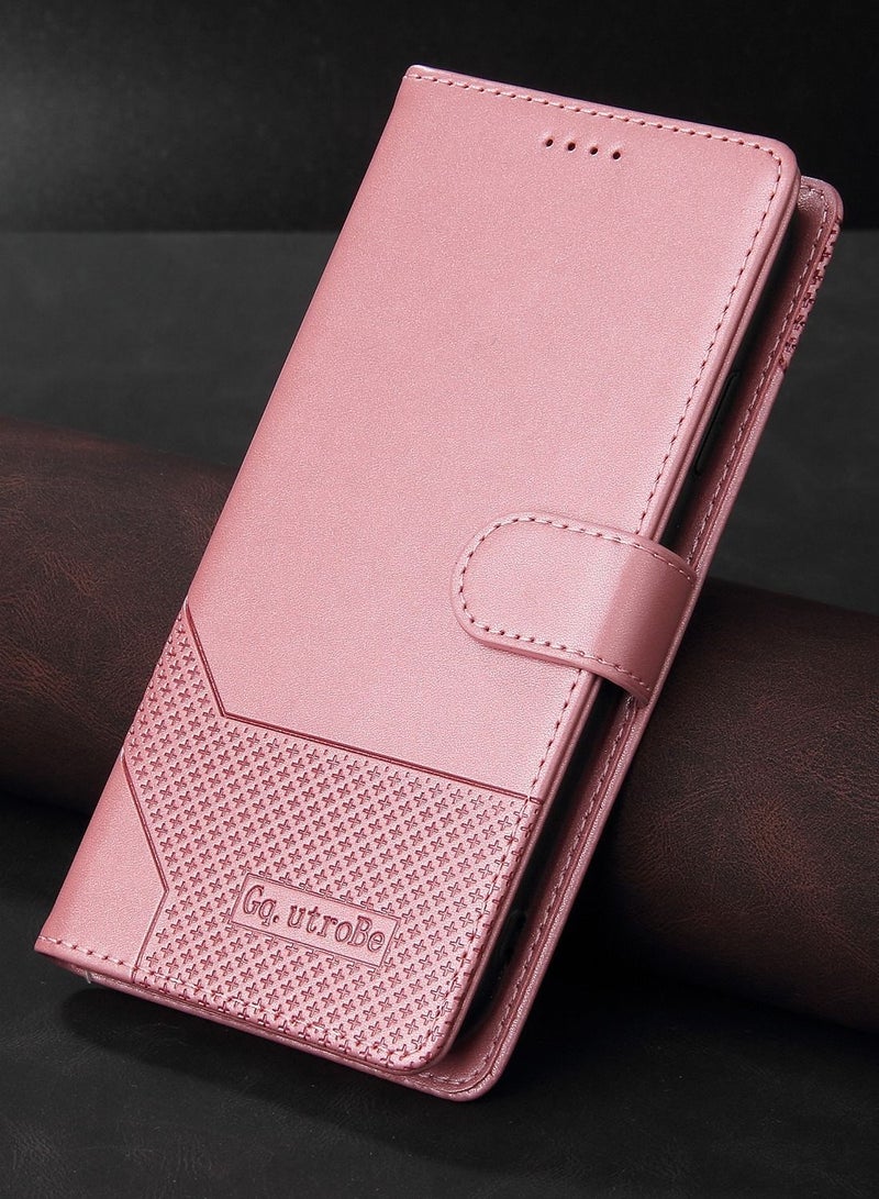 Suteni Flip Cover Leather Protective Hidden Card Slots Phone Case for iPhone - Image 1