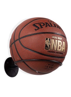 Wallniture Sporta Wall Mounted Sports Ball Holder Display Storage Steel Black  - Image 1