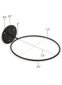 Wallniture Sporta Wall Mounted Sports Ball Holder Display Storage Steel Black  - Image 5