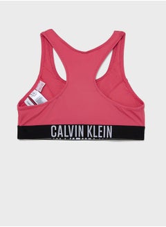 Calvin Klein Jeans Kids Logo Detailed  Bralette Bikini Set  - Image 3