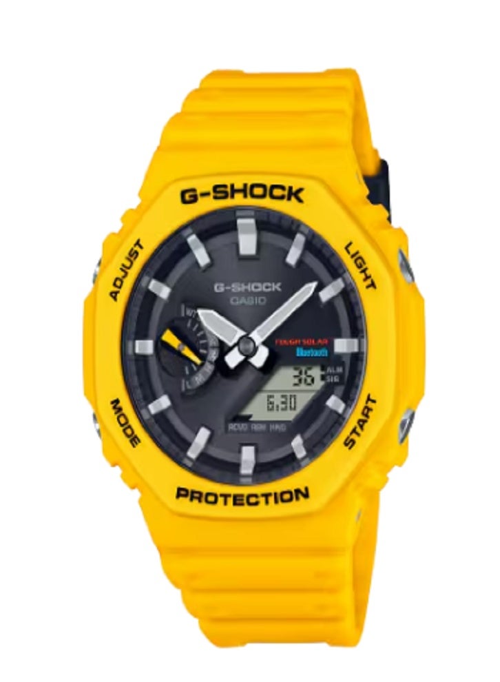 Casio G-Shock GA-B2100C-9ADR: Yellow Tough Solar "CasiOak"