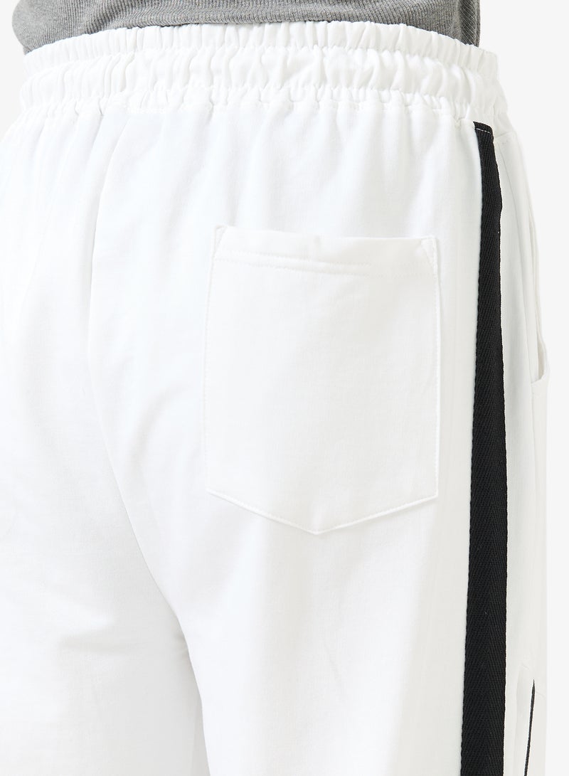 سفنتي فايف بنطلون رياضي بخصر مطاطي وتفاصيل مخططة - Image 5