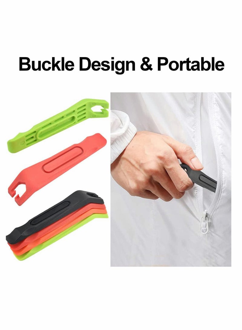 Y&D Bicycle Tyre Levers, Plastic Universal Tire Levers Crowbar Strong & Long Lasting Removal Tool for Road or Mountain Bike Tires(4 Pcs) - Image 4