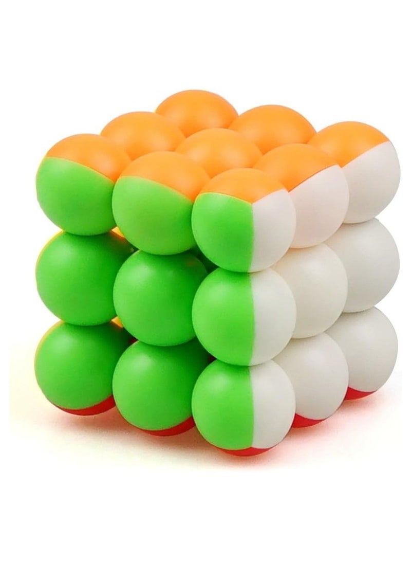 YJ Round Bead Ball 3x3 Third Level Cube, Smooth Rotation and Brain Training - Image 2