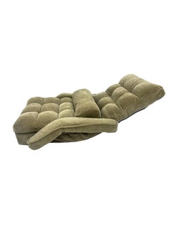 Albawadi Folding Lazy Sofa Chair Comfort Floor Sofa Cushion Adjustable Back Chair with Pillow  - Image 3