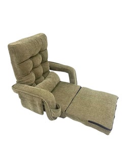 Albawadi Folding Lazy Sofa Chair Comfort Floor Sofa Cushion Adjustable Back Chair with Pillow  - Image 4