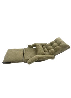 Albawadi Folding Lazy Sofa Chair Comfort Floor Sofa Cushion Adjustable Back Chair with Pillow  - Image 5