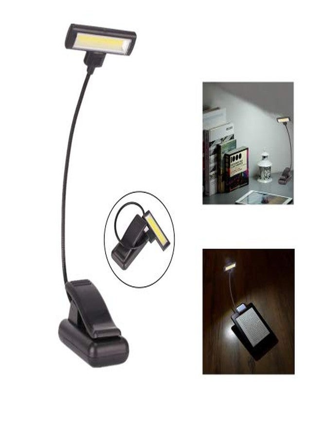 GBEX Metal Pvc & Alloy Led Cob Book Light, Black, Pack of 1 - Image 3
