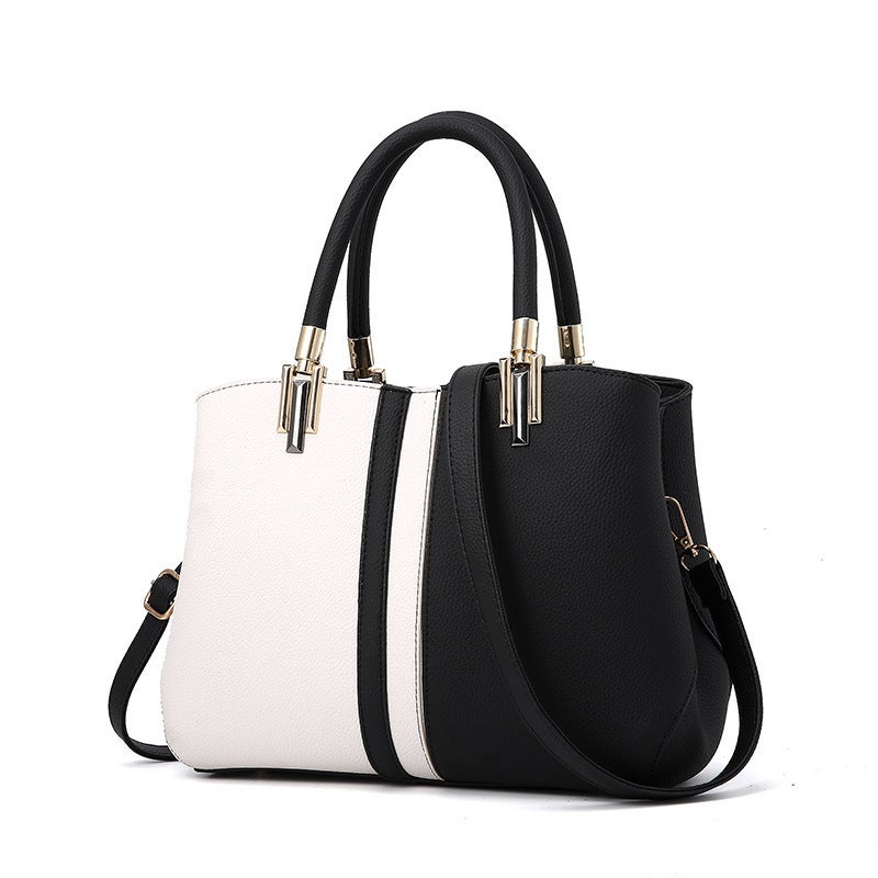 Bag 2022 New Simple Fashion Color-Matching Women'S Bag Handbag Large Capacity Women'S Shoulder Crossbody Bag - Image 3