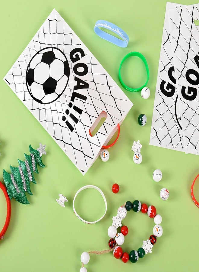 CELSOL 50 Pcs Soccer Goodie Bags – Reusable Football Party Favor Bags for Team Celebrations, Kids Birthday, Candy Snacks & Gifts – Sports Theme Treat Bags for Game Day Decorations - Image 4