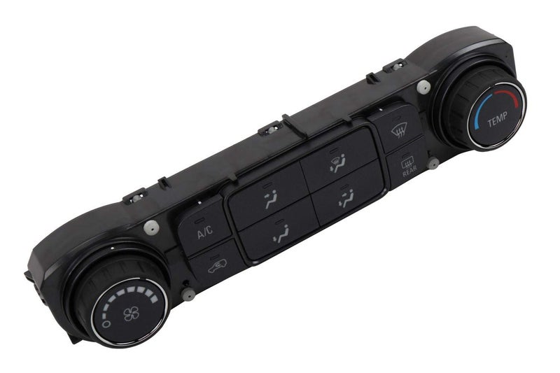 GM Genuine Parts 1574848 Black Carbon Heating and Air Conditioning Control Panel Assembly