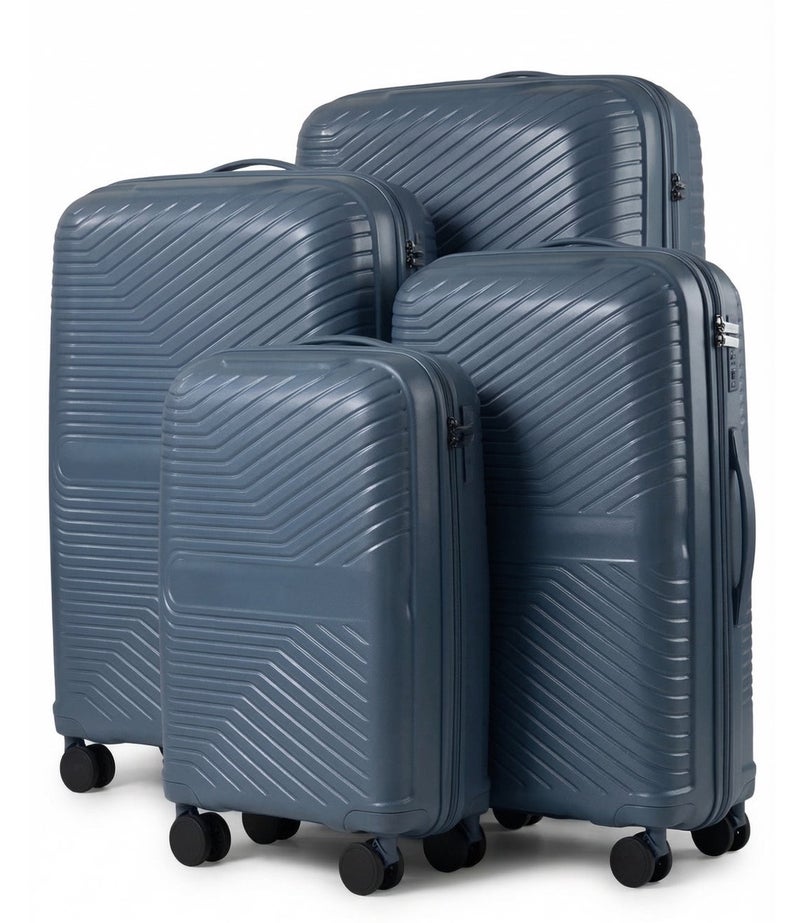 MONSCA Unbreakable Luggage Set of 4, lightweight suitcase for travel - Image 1