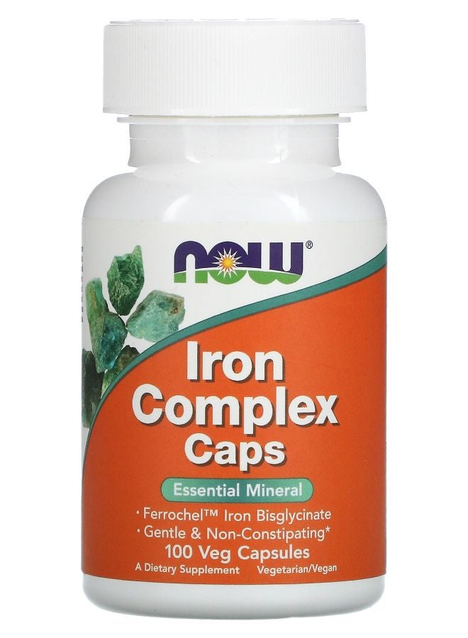 now Iron Complex Caps 100 Veg Capsules