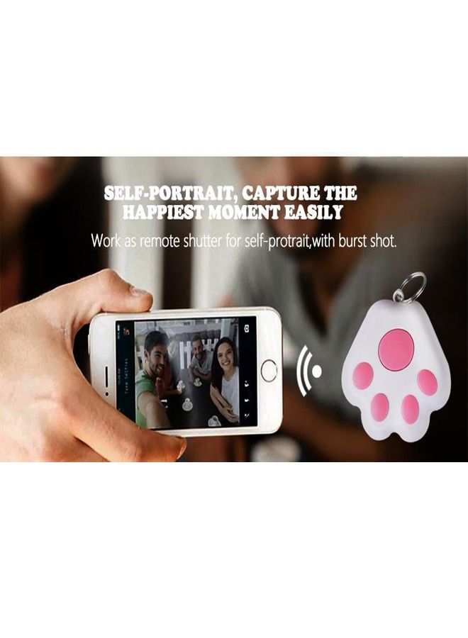 Meetion Dog Claw Mini Gps Tracker for Dogs Cat Children Elderly Anti-Lost Device Locator Tracer Pets Collar Key Tracking pink - Image 3