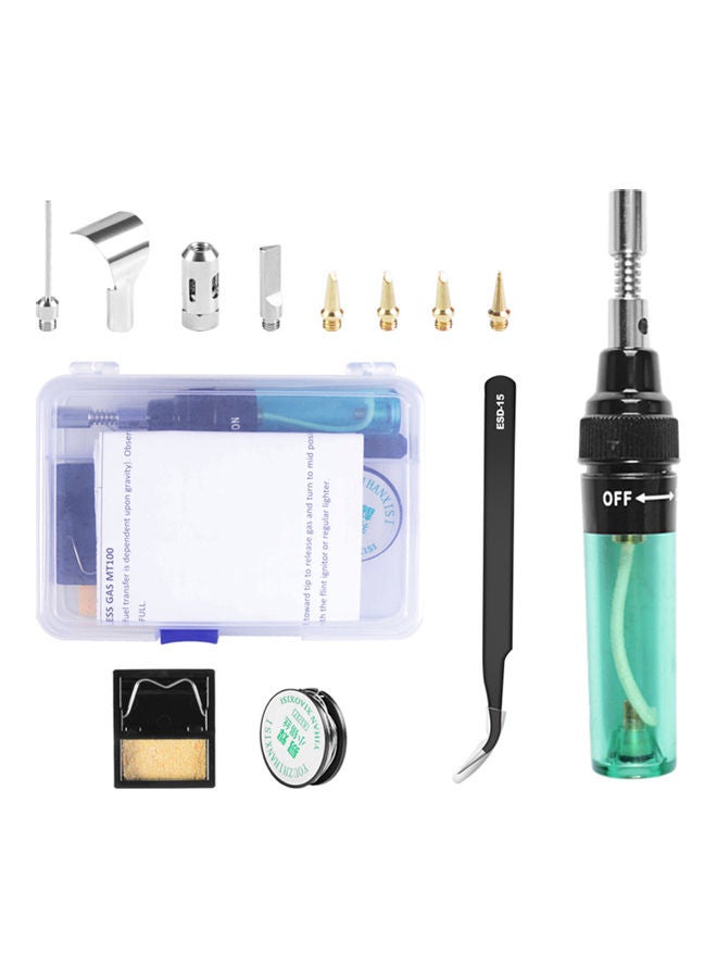 NIBEMINENT Portable Pen Type Gases Soldering Iron Set Multicolour - Image 1