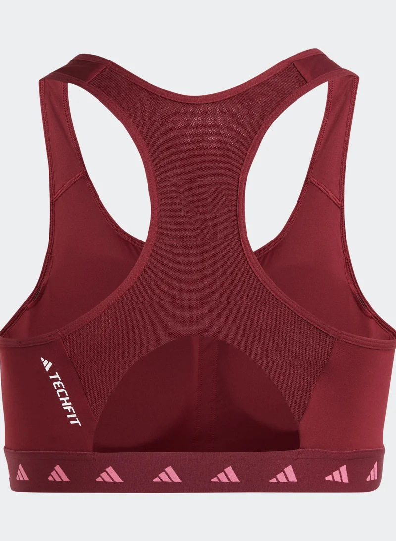 Adidas Powerreact Training Medium-Support Techfit Bra (Plus Size)
