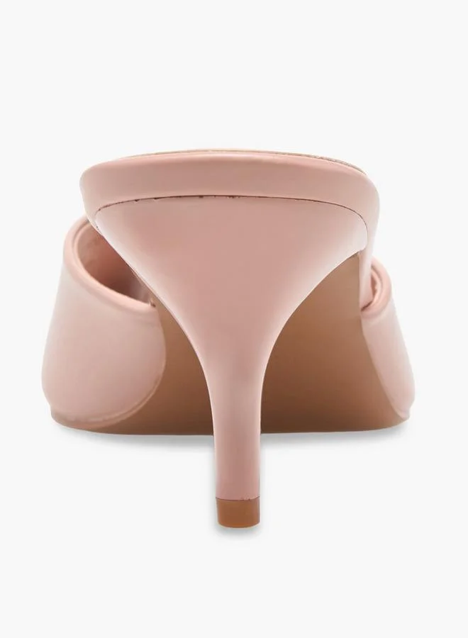 Celeste PINK Women Stiletto Heel Peep Toe Shoes for Women | Best Price UAE