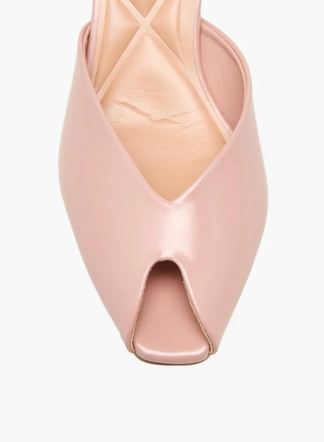 Celeste PINK Women Stiletto Heel Peep Toe Shoes for Women | Best Price UAE