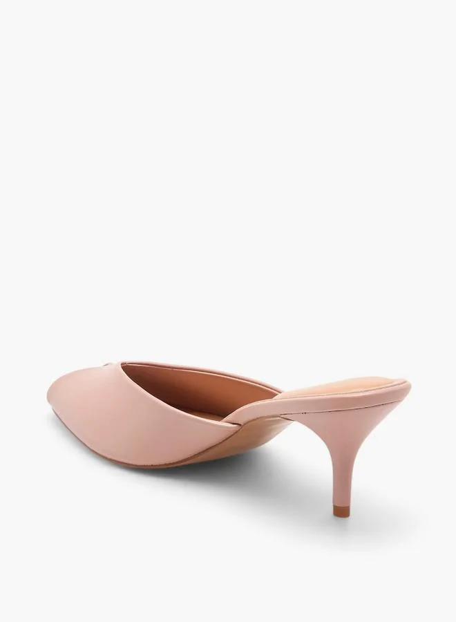 Celeste PINK Women Stiletto Heel Peep Toe Shoes for Women | Best Price UAE