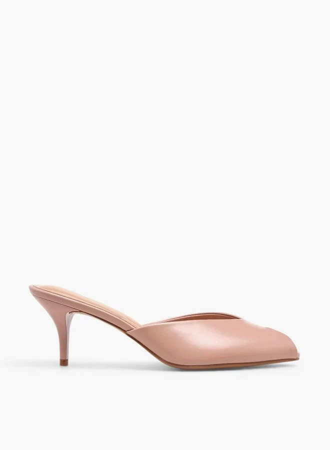 Celeste PINK Women Stiletto Heel Peep Toe Shoes for Women | Best Price UAE