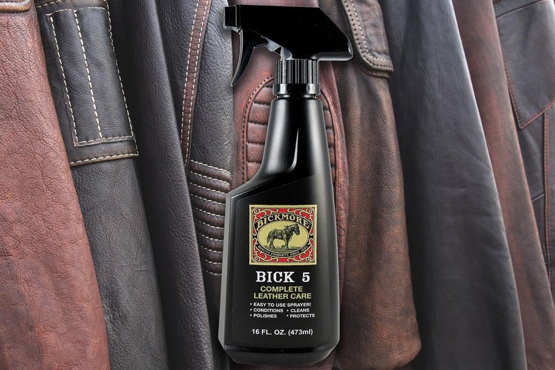 Bickmore Bick 5 Complete Leather Care Cleaner & Conditioner Spray, 16oz - Image 4