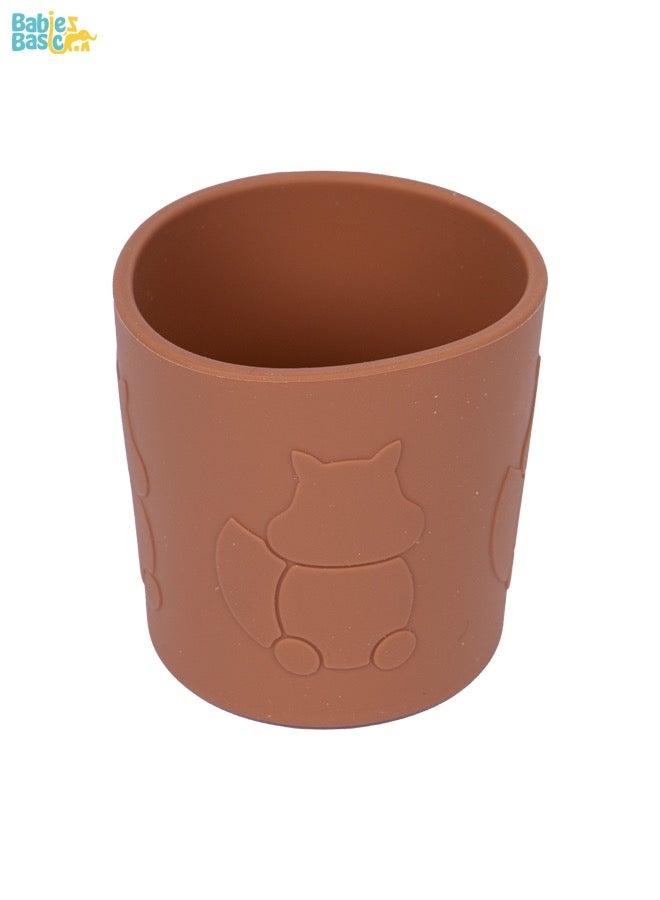 بابيز_بيسك كوب تدريبي سيليكون للأطفال، خالٍ من مادة البيسفينول أ. - Image 1