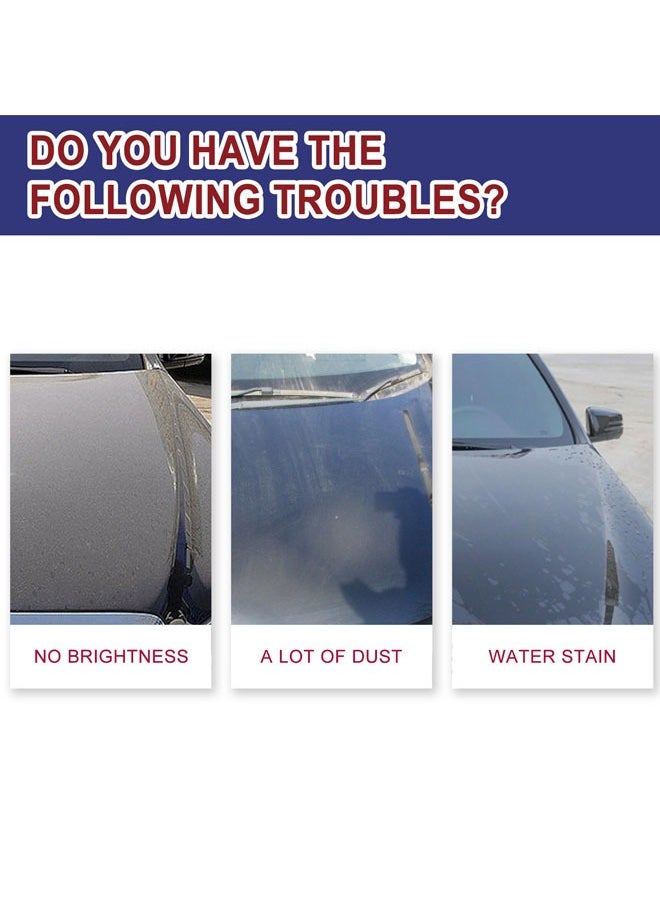 RAYHONG - Automobile Coating Spray, Maintenance Paint Surface Decontamination Blackening and Brightening Automobile Coating Nano Coating Spray Coating Agent Antifouling and Waterproof - Image 1