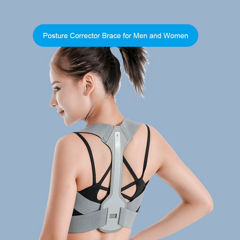 Back Brace S Soft Breathable Cotton Lightweight Invisible Wear - Muscle Retraining Posture Corrector for Daily Hunchback Relief - Image 2