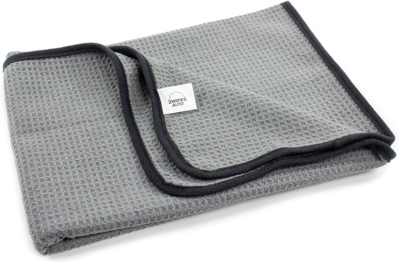 Zwipes Auto 879-2 Professional Microfiber Waffle Drying Towel, 25 in. x 36 in, 2-Pack - Image 5